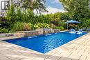 100 Seneca Drive, Ancaster, ON  - Outdoor With In Ground Pool With Backyard 