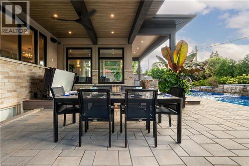 100 Seneca Drive, Ancaster, ON - Outdoor With Deck Patio Veranda