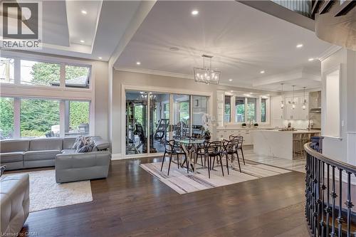 100 Seneca Drive, Ancaster, ON - Indoor Photo Showing Living Room