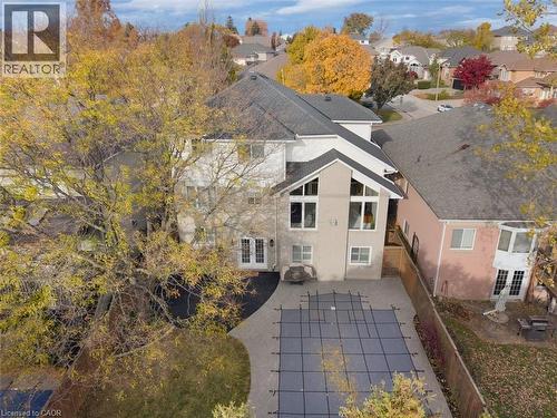 Aerial perspective of suburban area - 90 Westlawn Drive, Hamilton, ON - Outdoor With View
