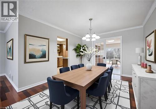 124 Autumn Hill Crescent, Kitchener, ON - Indoor Photo Showing Dining Room