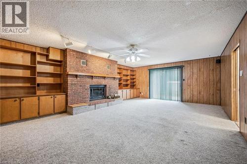 124 Autumn Hill Crescent, Kitchener, ON - Indoor Photo Showing Other Room With Fireplace