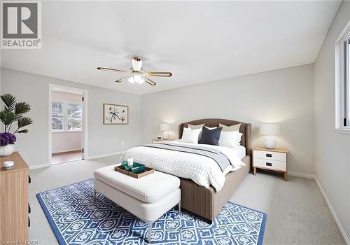 124 Autumn Hill Crescent, Kitchener, ON - Indoor Photo Showing Bedroom