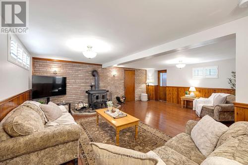 2553 Stillmeadow Road, Mississauga, ON - Indoor Photo Showing Living Room With Fireplace