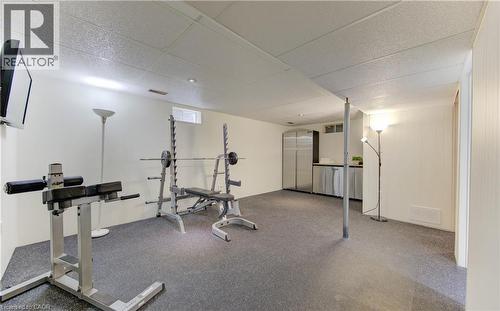 9 Camrose Court, Kitchener, ON - Indoor Photo Showing Gym Room