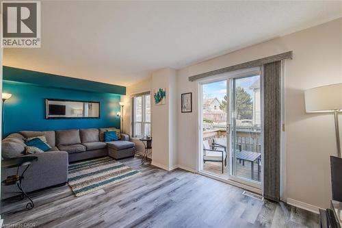 Slider to deck and yard. - 90 Mooregate Crescent Unit# 27, Kitchener, ON 