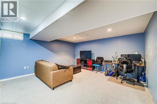 Good-sized rec room. - 90 Mooregate Crescent Unit# 27, Kitchener, ON 
