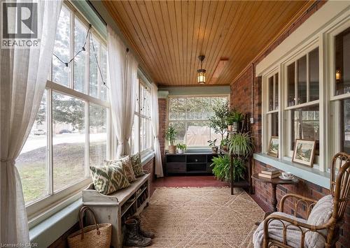 Virtually staged to provide a visual sense of space and proportion - 33 Main Street E, Drayton, ON -  With Exterior