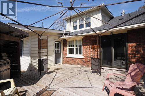 View of deck - 33 Main Street E, Drayton, ON - Outdoor With Exterior