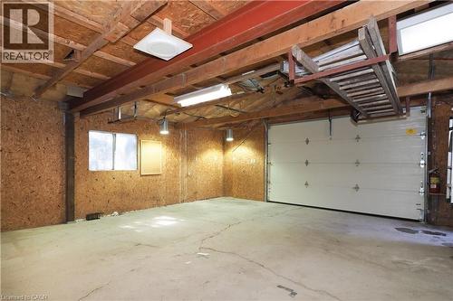 View of garage - 33 Main Street E, Drayton, ON - Indoor Photo Showing Garage