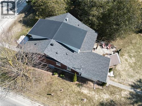 Aerial view of home - 33 Main Street E, Drayton, ON - Outdoor