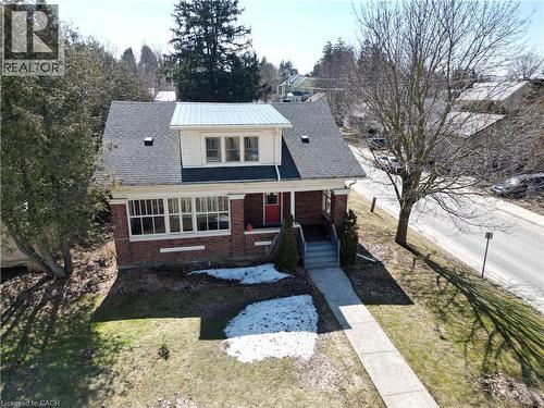 Aerial view of front facade - 33 Main Street E, Drayton, ON - Outdoor