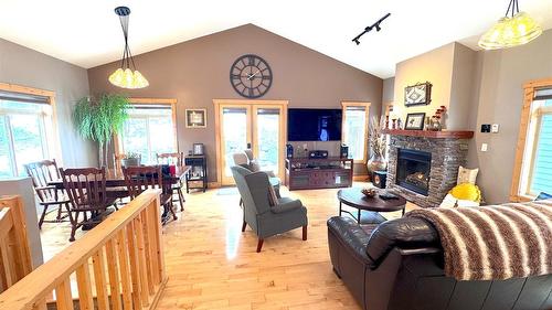 B-6 Alpine Trail Lane, Fernie, BC - Indoor With Fireplace