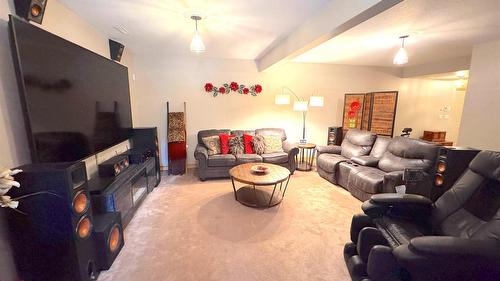 B-6 Alpine Trail Lane, Fernie, BC - Indoor Photo Showing Living Room With Fireplace