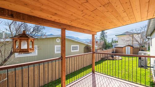 1420 Alder Street, Creston, BC - Outdoor With Deck Patio Veranda With Exterior