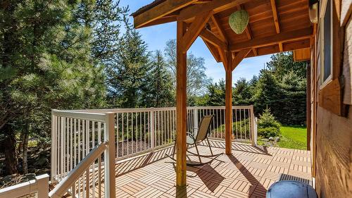 940 Peterman Road, Creston, BC - Outdoor With Deck Patio Veranda With Exterior