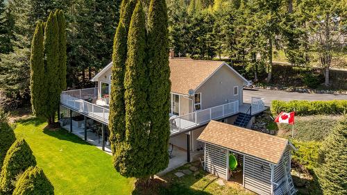 940 Peterman Road, Creston, BC - Outdoor With Deck Patio Veranda
