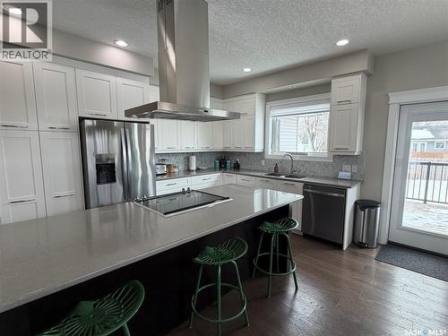 924 11Th Street, Humboldt, SK - Indoor Photo Showing Kitchen With Stainless Steel Kitchen With Upgraded Kitchen