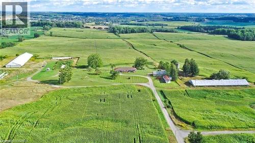 Overview of rural landscape featuring farmland - 2265 Snyder'S Road E, Kitchener, ON 