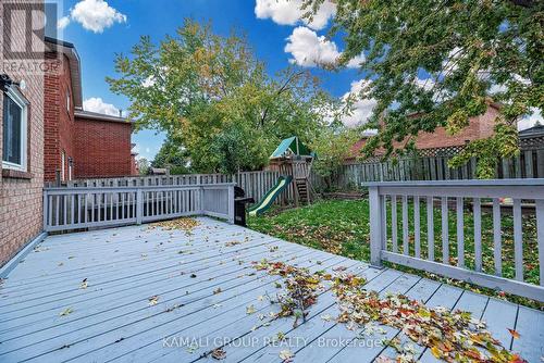 Large Deck to Relax On - Main - 77 Ecclestone Drive, Brampton, ON - Outdoor