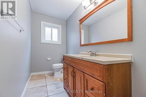 Main Floor Powder Room - Main - 77 Ecclestone Drive, Brampton, ON - Indoor Photo Showing Bathroom