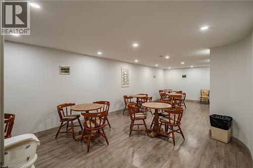 Dining space with recessed lighting and wood finished floors - 30 John Street, Port Dover, ON 