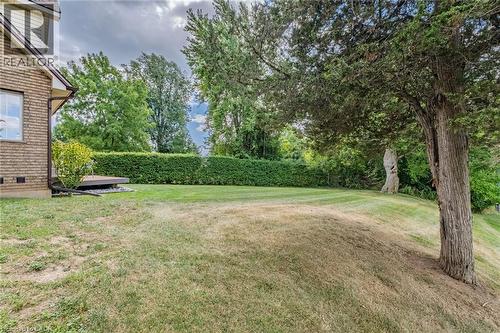 View of grassy yard - 30 John Street, Port Dover, ON 