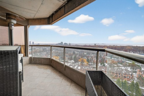 Balcony - 1503-301 Ch. Du Club-Marin, Montréal (Verdun/Île-Des-Soeurs), QC - Outdoor With Exterior