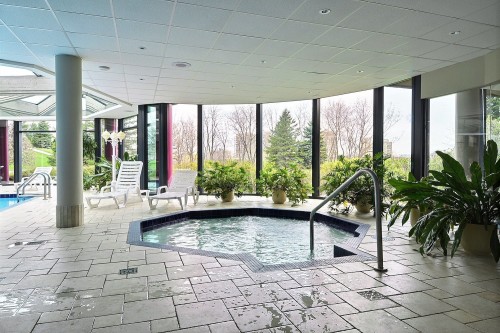 Spa - 1503-301 Ch. Du Club-Marin, Montréal (Verdun/Île-Des-Soeurs), QC - Indoor Photo Showing Other Room With In Ground Pool