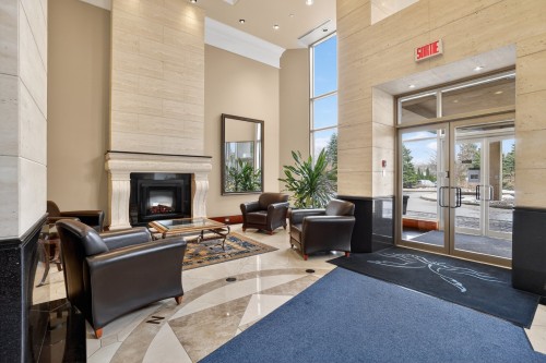 Mud Room - 1503-301 Ch. Du Club-Marin, Montréal (Verdun/Île-Des-Soeurs), QC - Indoor With Fireplace