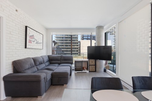 Salon - 506-1165 Rue Wellington, Montréal (Le Sud-Ouest), QC - Indoor Photo Showing Living Room