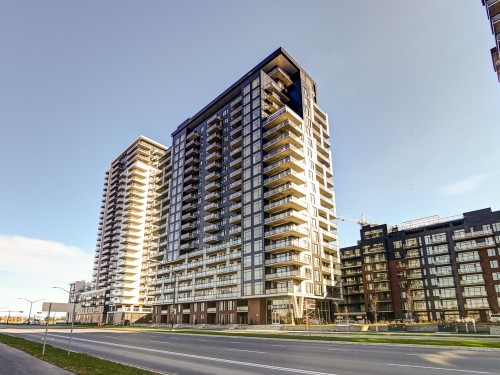 Extérieur - 612-5905 Boul. Du Quartier, Brossard, QC - Outdoor With Balcony With Facade