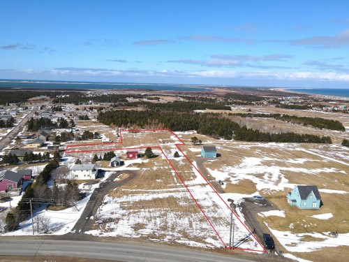 Photo aérienne - Ch. Dune Du Sud, Les Îles-De-La-Madeleine, QC 