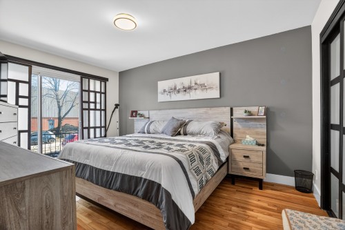 Master Bedroom - 580 Rue Beauclerk, Montréal (Mercier/Hochelaga-Maisonneuve), QC - Indoor Photo Showing Bedroom