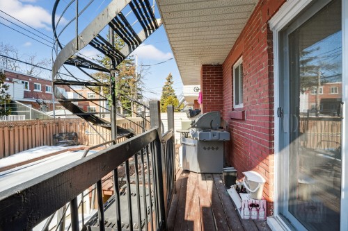 Balcony - 580 Rue Beauclerk, Montréal (Mercier/Hochelaga-Maisonneuve), QC - Outdoor With Exterior