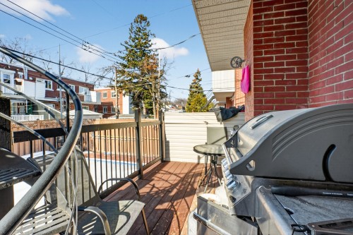 Balcony - 580 Rue Beauclerk, Montréal (Mercier/Hochelaga-Maisonneuve), QC - Outdoor With Exterior