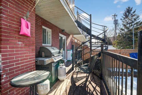 Balcony - 580 Rue Beauclerk, Montréal (Mercier/Hochelaga-Maisonneuve), QC - Outdoor With Exterior