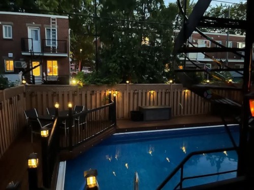 Pool - 580 Rue Beauclerk, Montréal (Mercier/Hochelaga-Maisonneuve), QC - Outdoor