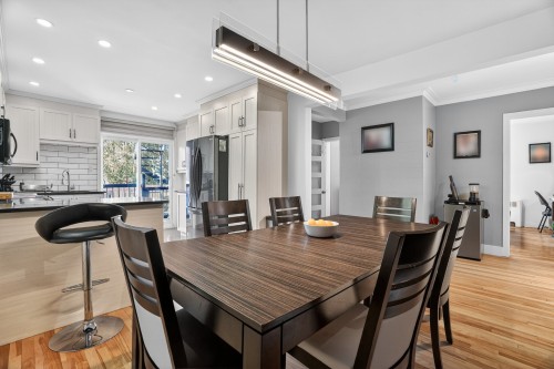 Dining Room - 580 Rue Beauclerk, Montréal (Mercier/Hochelaga-Maisonneuve), QC - Indoor Photo Showing Dining Room