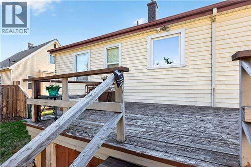 View of deck - 944 Garth Street, Hamilton, ON - Outdoor With Exterior
