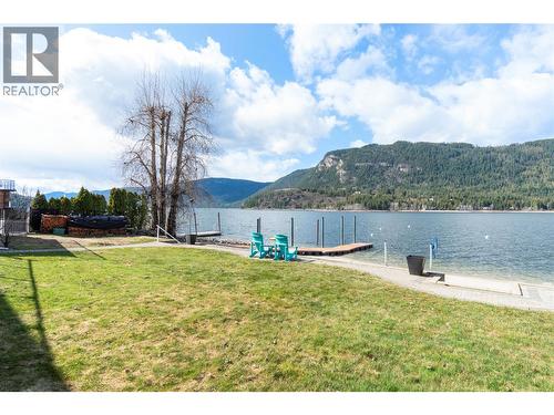 82 Montcalm Crescent, Sicamous, BC - Outdoor With Body Of Water With View