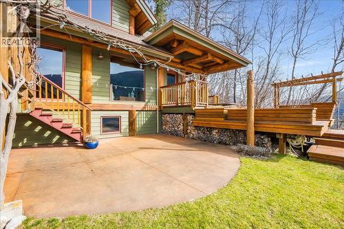 3140 3A Highway, Nelson, BC - Outdoor With Deck Patio Veranda With Exterior