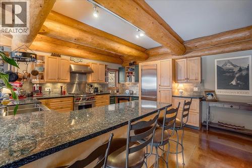 3140 3A Highway, Nelson, BC - Indoor Photo Showing Kitchen With Stainless Steel Kitchen With Double Sink