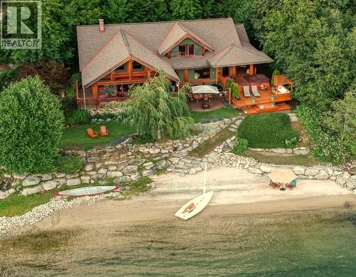 3140 3A Highway, Nelson, BC - Outdoor With Body Of Water With Deck Patio Veranda