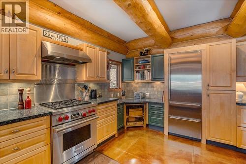 3140 3A Highway, Nelson, BC - Indoor Photo Showing Kitchen With Stainless Steel Kitchen