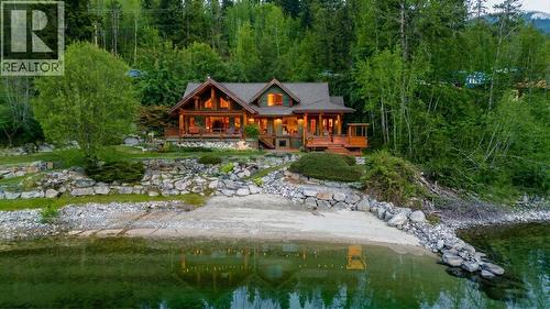 3140 3A Highway, Nelson, BC - Outdoor With Body Of Water With Deck Patio Veranda