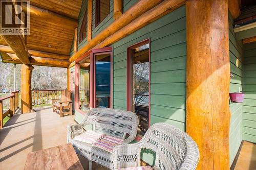 3140 3A Highway, Nelson, BC - Outdoor With Deck Patio Veranda With Exterior