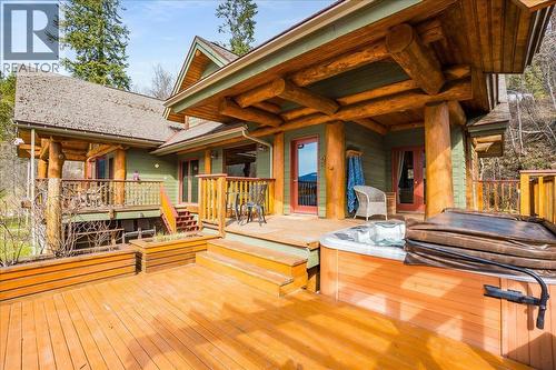 3140 3A Highway, Nelson, BC - Outdoor With Deck Patio Veranda