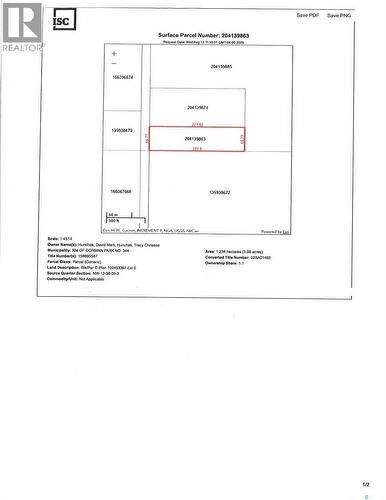 Acreage Lot, Corman Park Rm No. 344, SK 