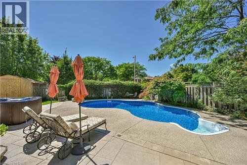 3173 Spring Creek Crescent, Mississauga, ON - Outdoor With In Ground Pool With Deck Patio Veranda With Backyard